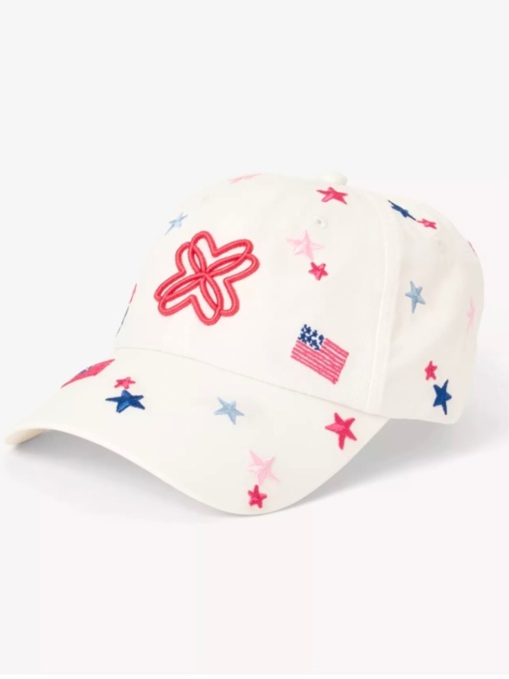 Lilly Pulitzer Patriotic Embroidered Logo Hat for America’s 250th Anniversary